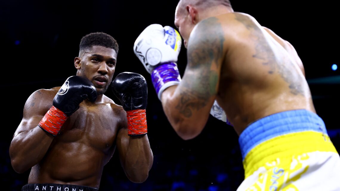 Anthony Joshua’s strategy for Oleksandr Usyk rematch slammed by Roy Jones Jr who says AJ didn’t ‘understand’ plan