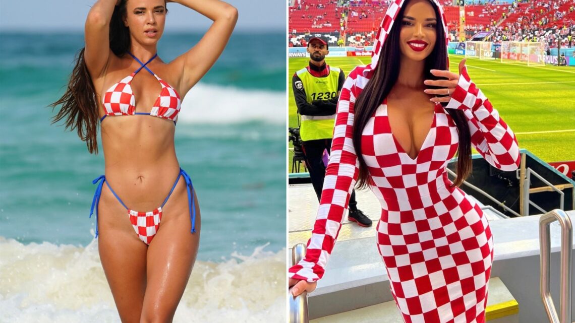 Search begins for England’s own Ivana Knoll – Croatia’s sexy World Cup fan