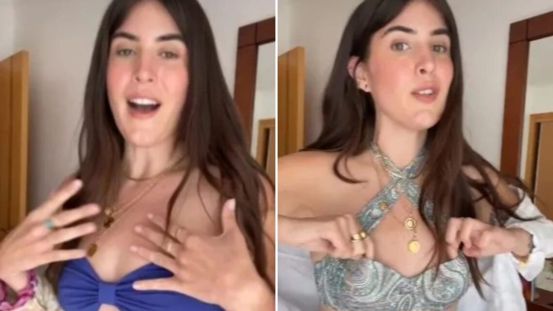 I tried on my bikinis from 10 years ago – the bottoms were too big but the tops blew me away & fans say I look great