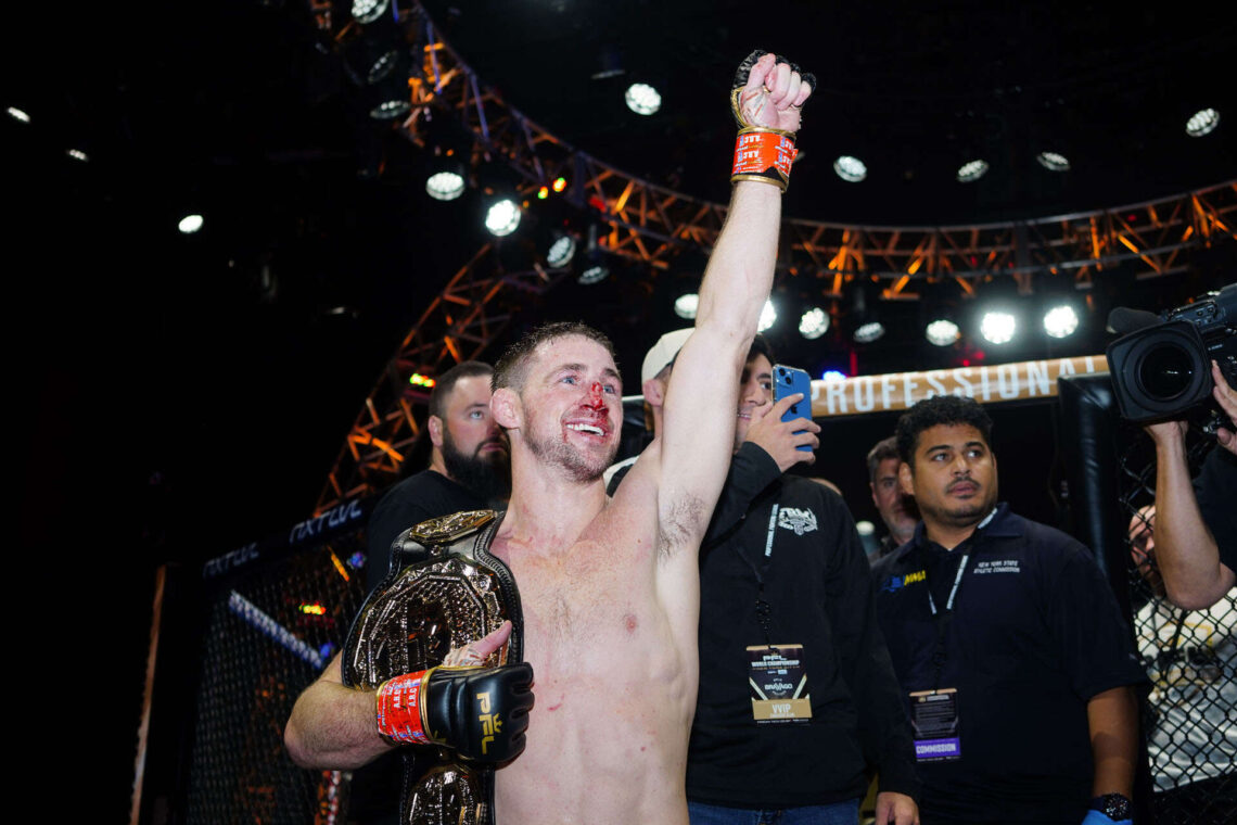 British MMA star Brendan Loughnane scores stunning KO over Bubba Jenkins to win PFL’s $1m cheque in finale fight