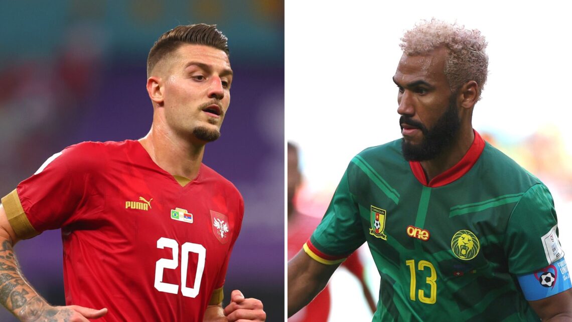 Cameroon vs Serbia: TV channel, kick-off time, stream FREE and team news for 2022 World Cup Group G clash