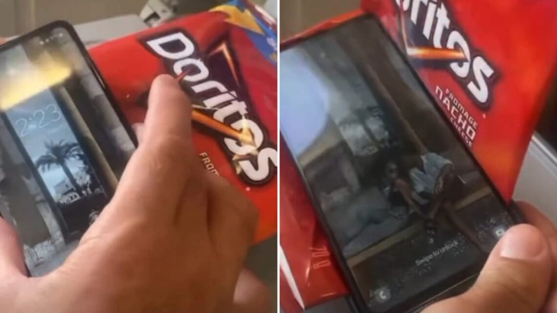 Genius travel hack to create your own TV screen on an airplane – and all you need is a bit of rubbish Genius travel hack to create your own TV screen on an airplane – and all you need is a bit of rubbish