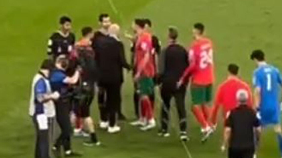 Morocco star Hakimi pleads with Fifa boss Infantino and complains about referee after third-place loss to Croatia