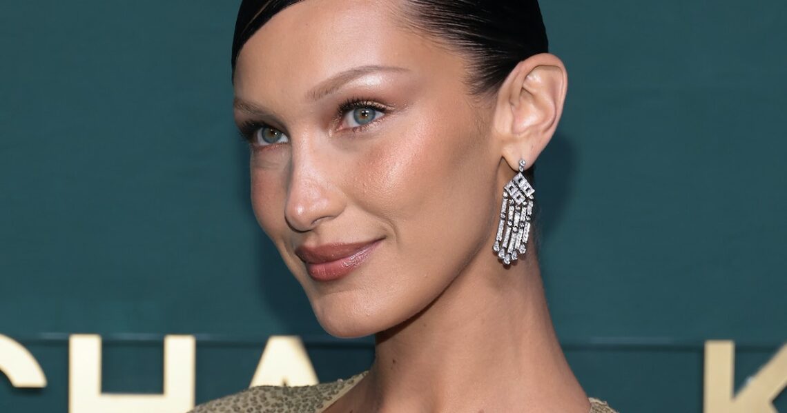 Bella Hadid Just Went Honey Blonde For The Holidays