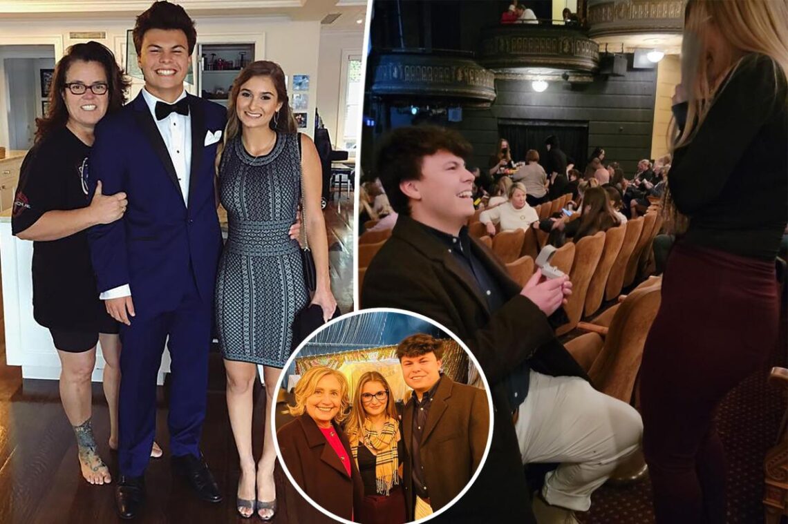 Rosie O’Donnell’s son Blake engaged to girlfriend Teresa Garofalow Westervelt