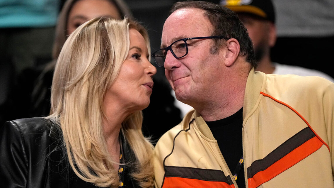 Inside Jeanie Buss’s relationship with comedian Jay Mohr after Lakers chief called off wedding with NBA coaching icon