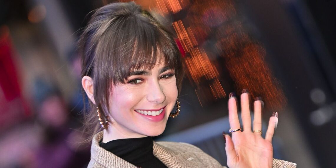 Lily Collins Reveals That She Had a “Trauma Bangs” Experience Just Like in “Emily in Paris”