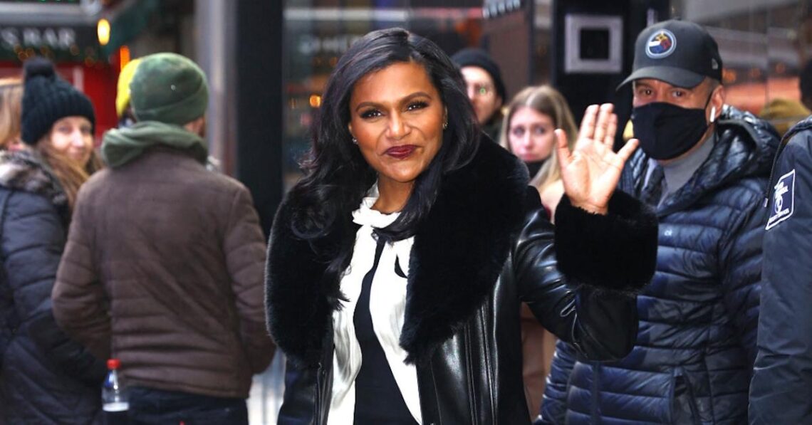 Mindy Kaling Claps Back At Fans After They Claim She Didn’t Eat Pizza & Wings In New Photo: ‘This Is Not My Issue’