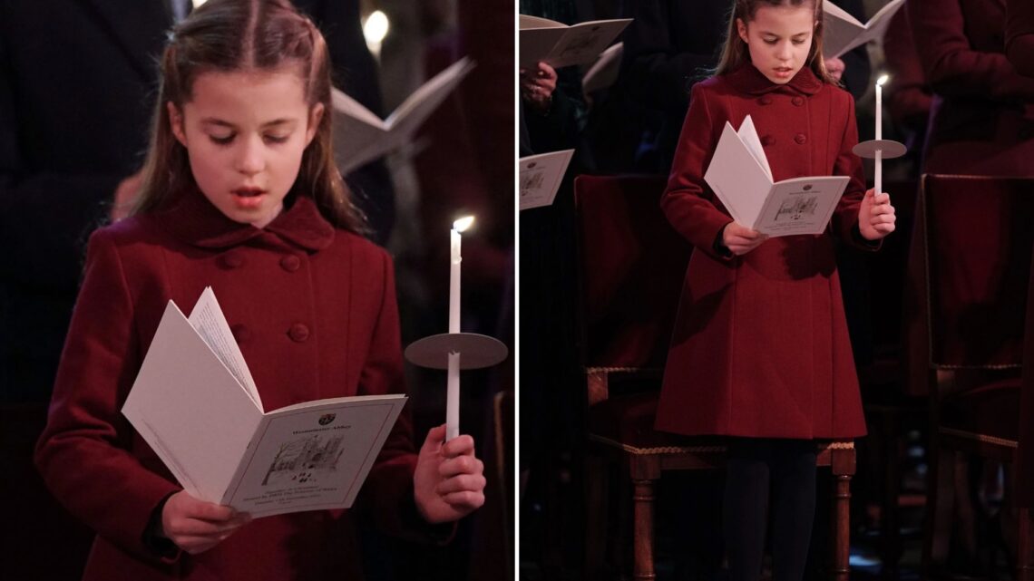 Princess Charlotte has royal fans in stitches during mum Kate’s Christmas concert