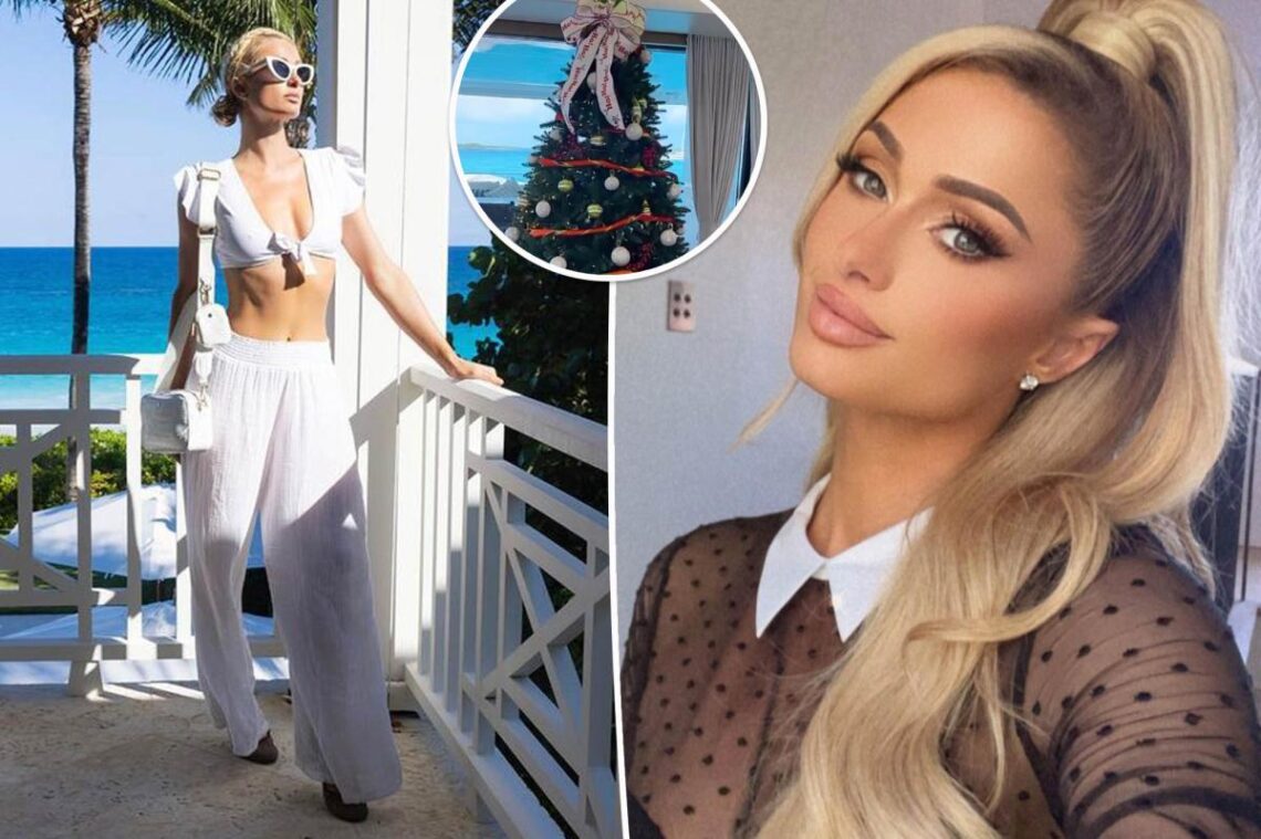 Paris Hilton celebrates Christmas Eve ‘in paradise’ on lavish yacht Paris Hilton celebrates Christmas Eve ‘in paradise’ on lavish yacht