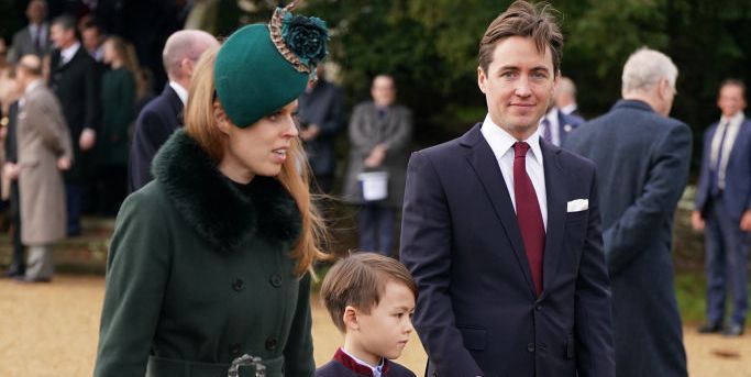 Princess Beatrice’s Stepson Joins Royal Family for Christmas at Sandringham