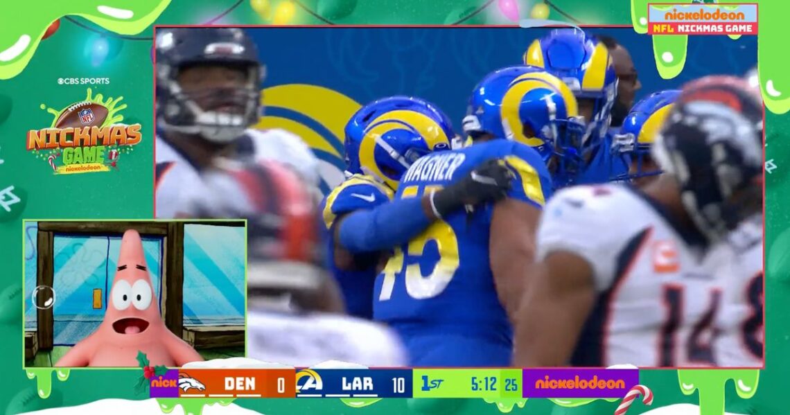 Patrick Star Grills Russell Wilson With Legendary Diss From Bikini Bottom