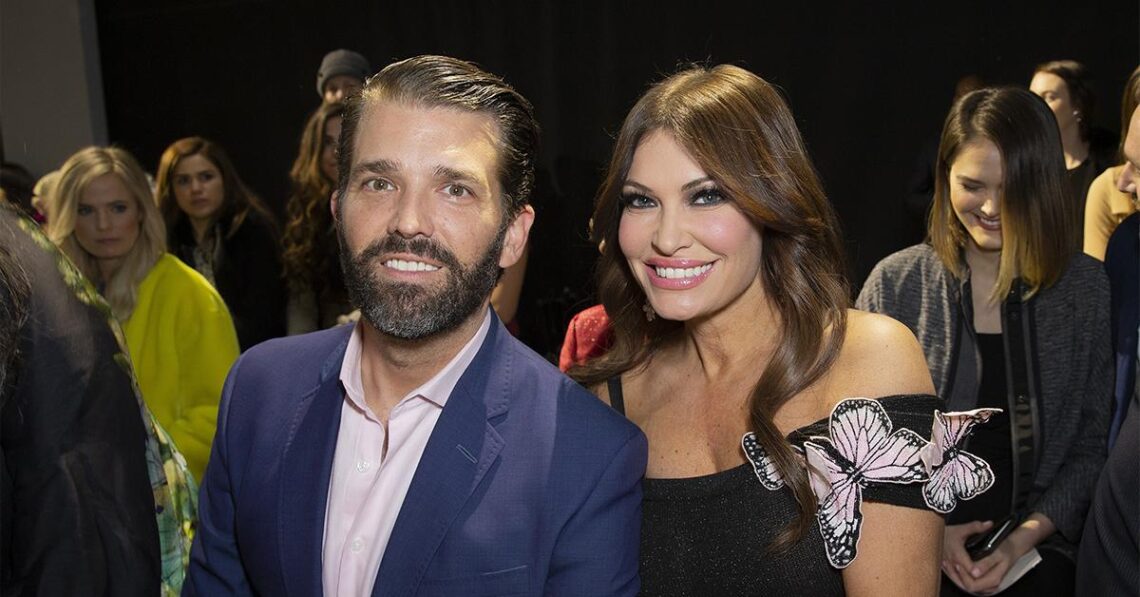 Donald Trump Jr. Rings In Christmas With Fiancée Kimberly Guilfoyle — See Photos!